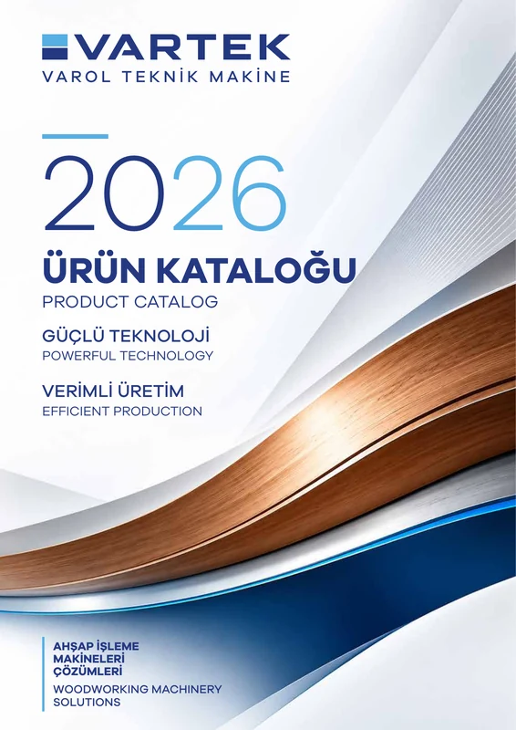 Vartek 2026 Ürün Kataloğu kapağı